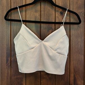 Women’s Thin Strap Sweetheart Neckline Crop Cami Top
